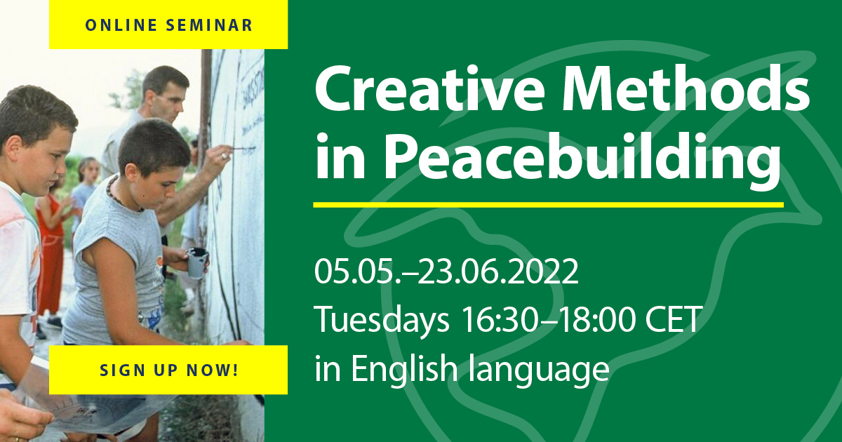 Online Seminar: Creative Methods in Peacebuilding