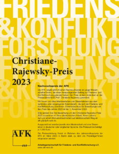 Christiane-Rajewsky-Preis-2023