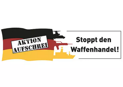 Logo Aktion Aufschrei! Stoppt den Waffenhandel